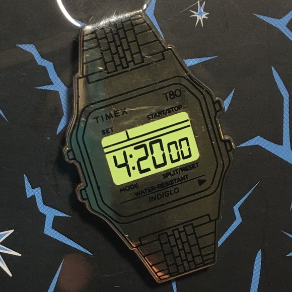 Pintrill Other - 💰SOLD💸 Timex 4:20 Watch ComplexCon Enamel Lapel Pin